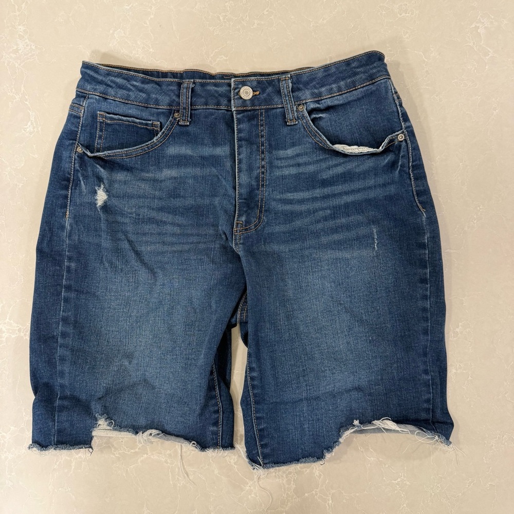 Time and Tru High Rise Denim Shorts